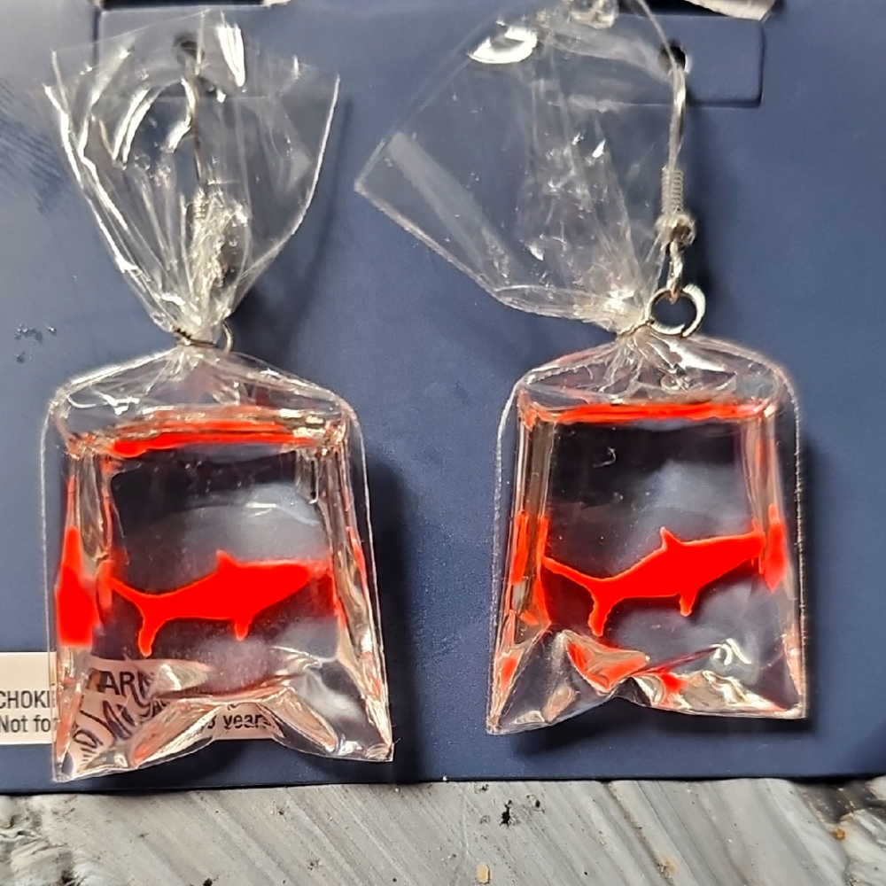 Gold Fish Earrings